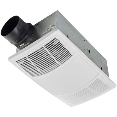 Broan-NuTone BHFLED80 Bathroom Exhaust Fan with LED Light and Heater, (Open Box)