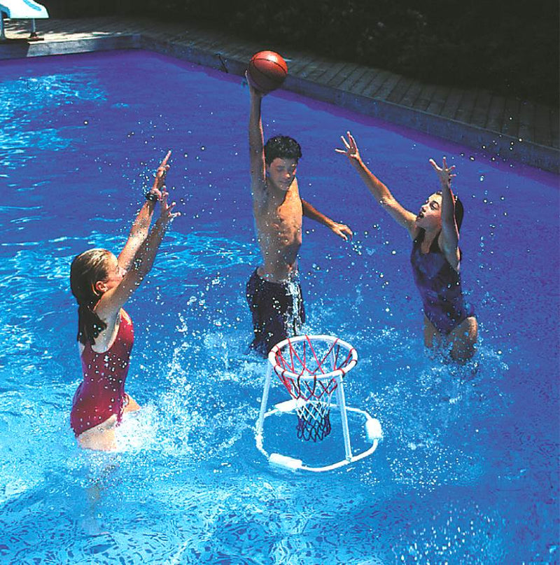 Swimline 2 9162 Swimming Pool Quality Floating Super Hoops Fun Basketball Games - VMInnovations