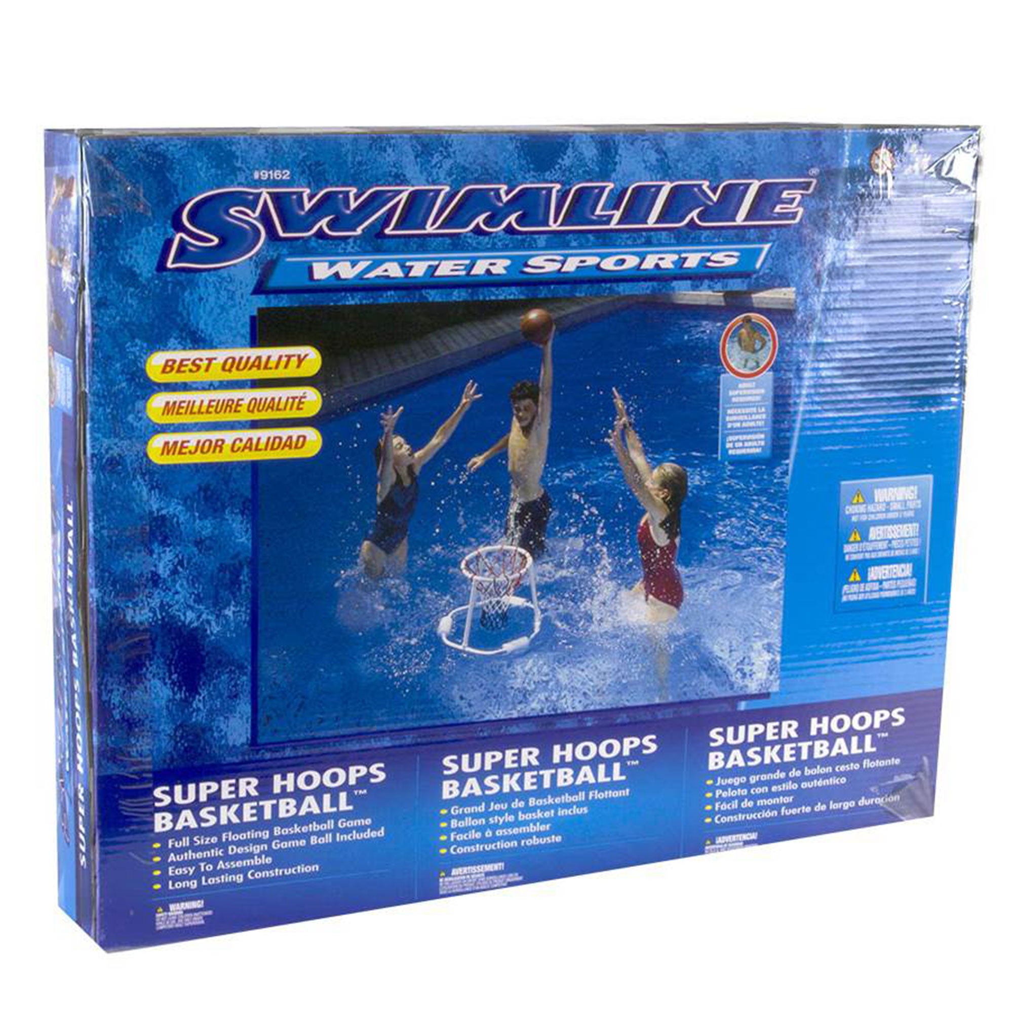 Swimline Super Hoops Swimming Pool Floating Basketball Hoop with Ball (6 Pack)