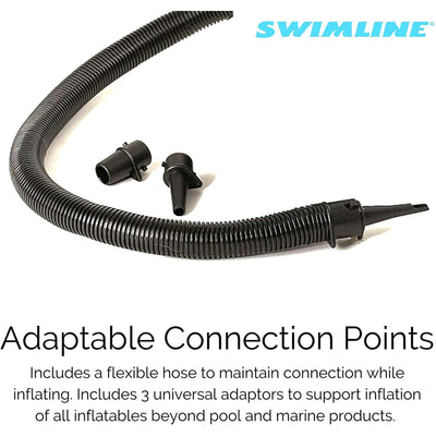 Swimline 110V Electric Swimming Pool Inflatable Raft Inflator Air Pump (6 Pack)