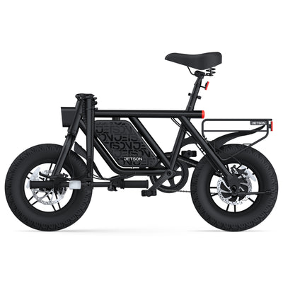 Jetson Atlas Pro Fat Tire Electric Bike with 14" Tires and 15.5 MPH Top Speed