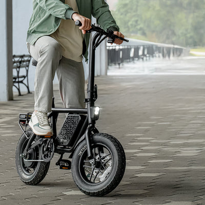 Jetson Atlas Pro Fat Tire Electric Bike with 14" Tires and 15.5 MPH Top Speed