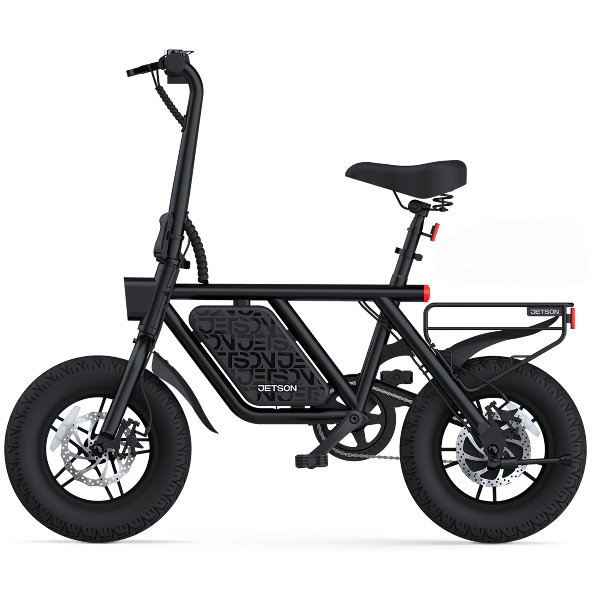 Jetson Atlas Pro Fat Tire Electric Bike with 14" Tires and 15.5 MPH Top Speed
