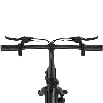 Jetson Axle X Portable Folding Electric Bike with Pneumatic 12" Tires, Black