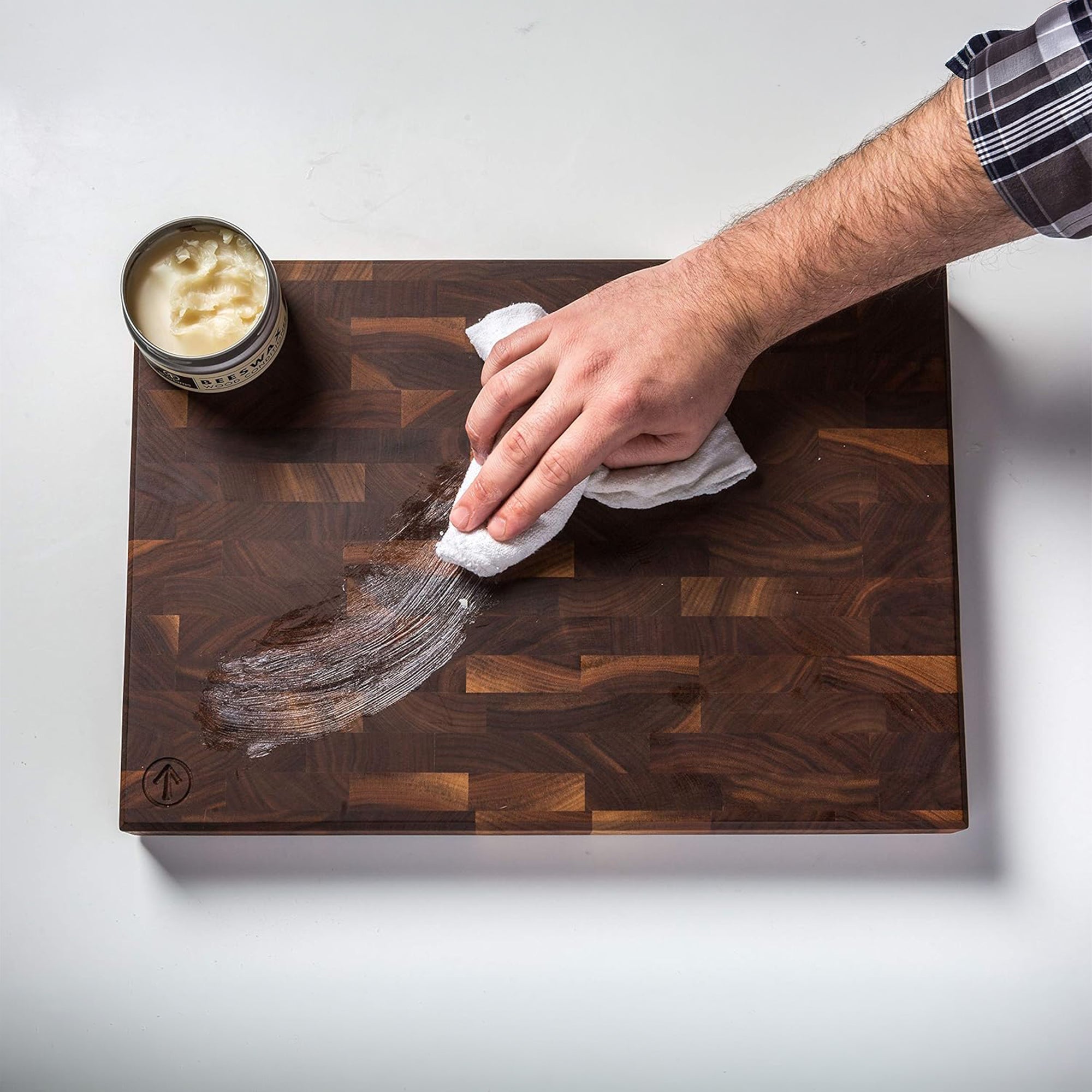 J.K. Adams Bees Wax Conditioner for Wooden Cutting Boards, Salad Bowls and Tools - VMInnovations