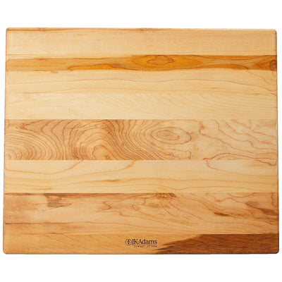 J.K. Adams 17" x 14" Wooden Kitchen Cutting Board, Rectangular Chopping Block - VMInnovations