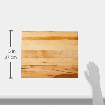 J.K. Adams 17" x 14" Wooden Kitchen Cutting Board, Rectangular Chopping Block - VMInnovations