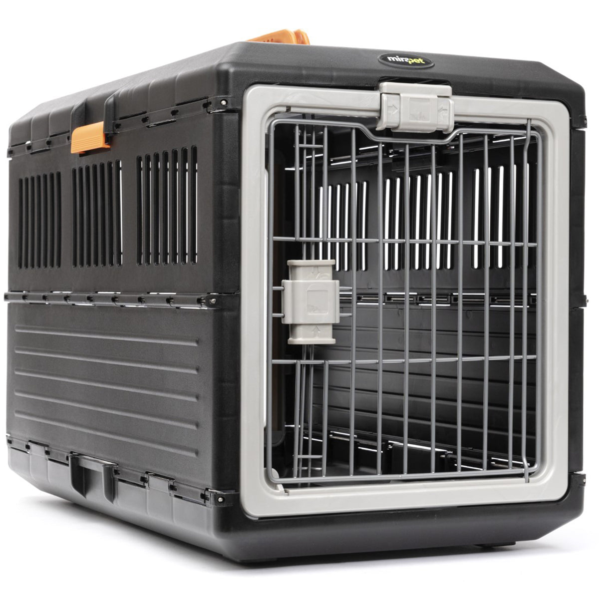 Mirapet Pet Carrier, Collapsible Crate for Large Dogs or Cats, 26", (Open Box)