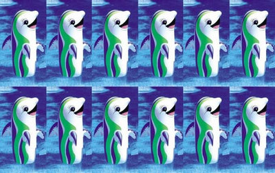12) Swimline 9023 36" Dancing Dolphin Swimming Pool Inflatable Bop Floating Toys