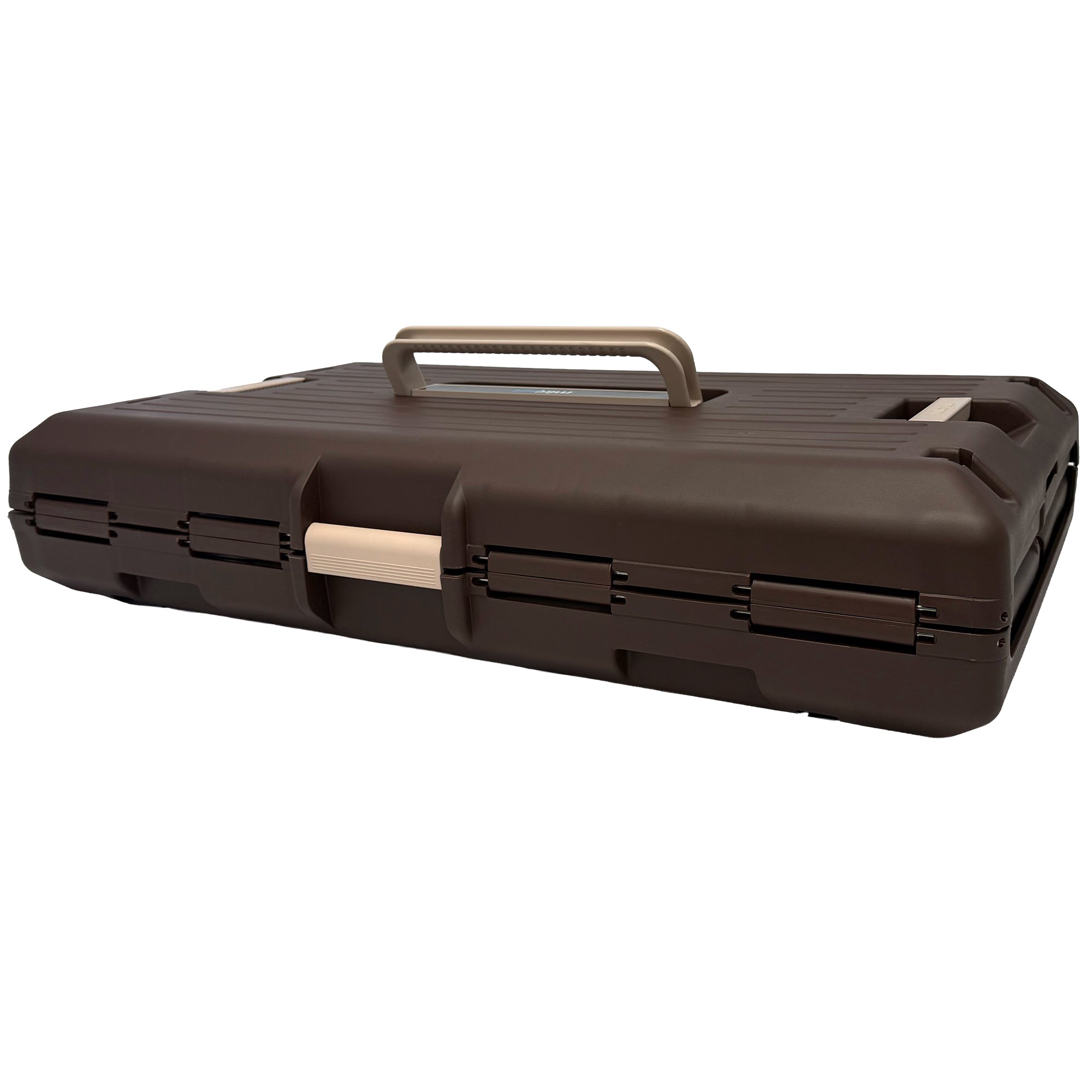 Mirapet Pet Carrier, Collapsible Crate for Large Dogs or Cats, 35", Brown/Beige