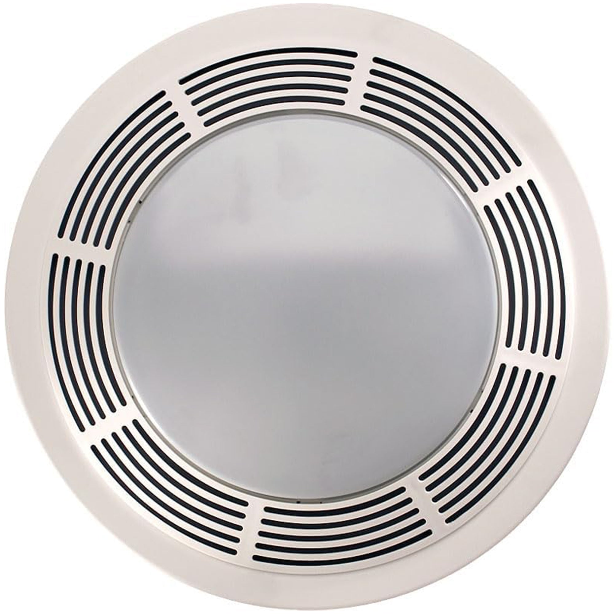 Broan-NuTone 750 Round Bathroom Fan and Light w Glass Lens, 100 CFM (For Parts)