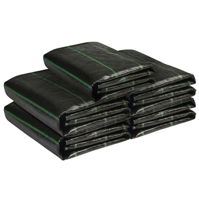 DeWitt 5 Pack Earthmat Woven 4' x 50' Ground Cover, Weed Control Garden Mat - VMInnovations
