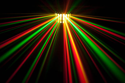 (4) CHAUVET DJ Mini Kinta IRC LED RGBW DMX Sound Activated Ambient Light Effects