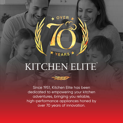 Kitchen Elite 5.5 Qt Digital Air Fryer, Countertop Cooker with LED Screen, Green - VMInnovations