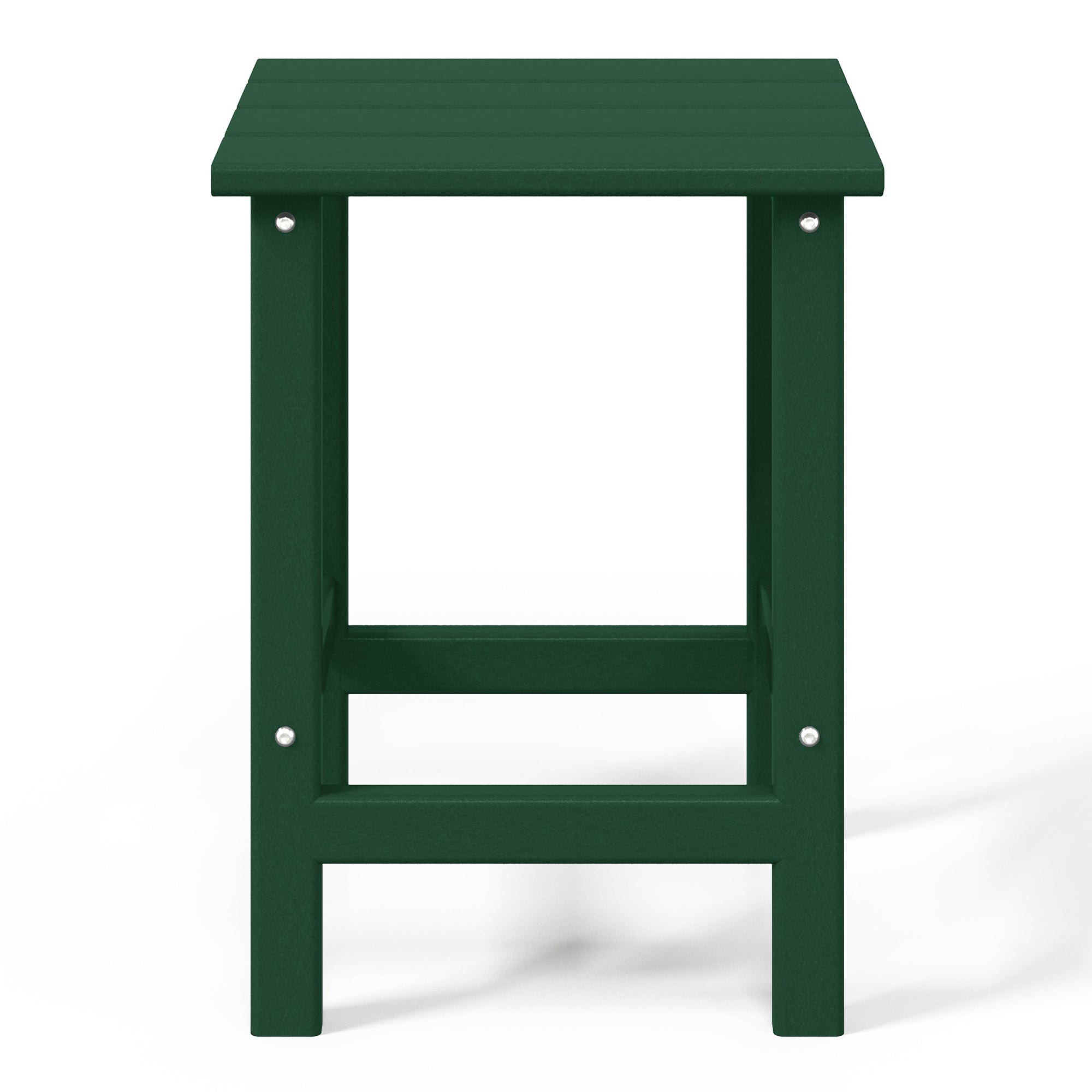 WestinTrends Malibu 14-Inch Square Outdoor Side Table for Adirondack Chair