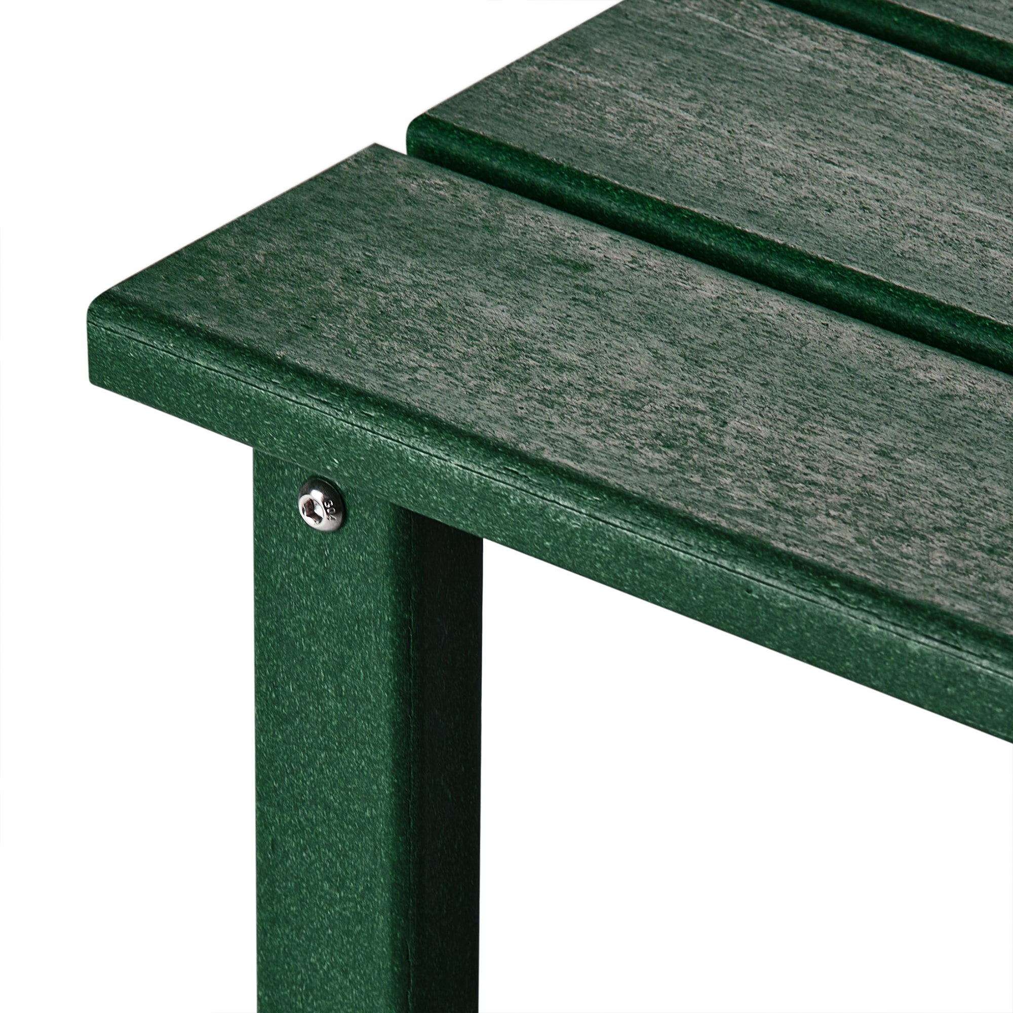 WestinTrends Malibu 14-Inch Square Outdoor Side Table for Adirondack Chair