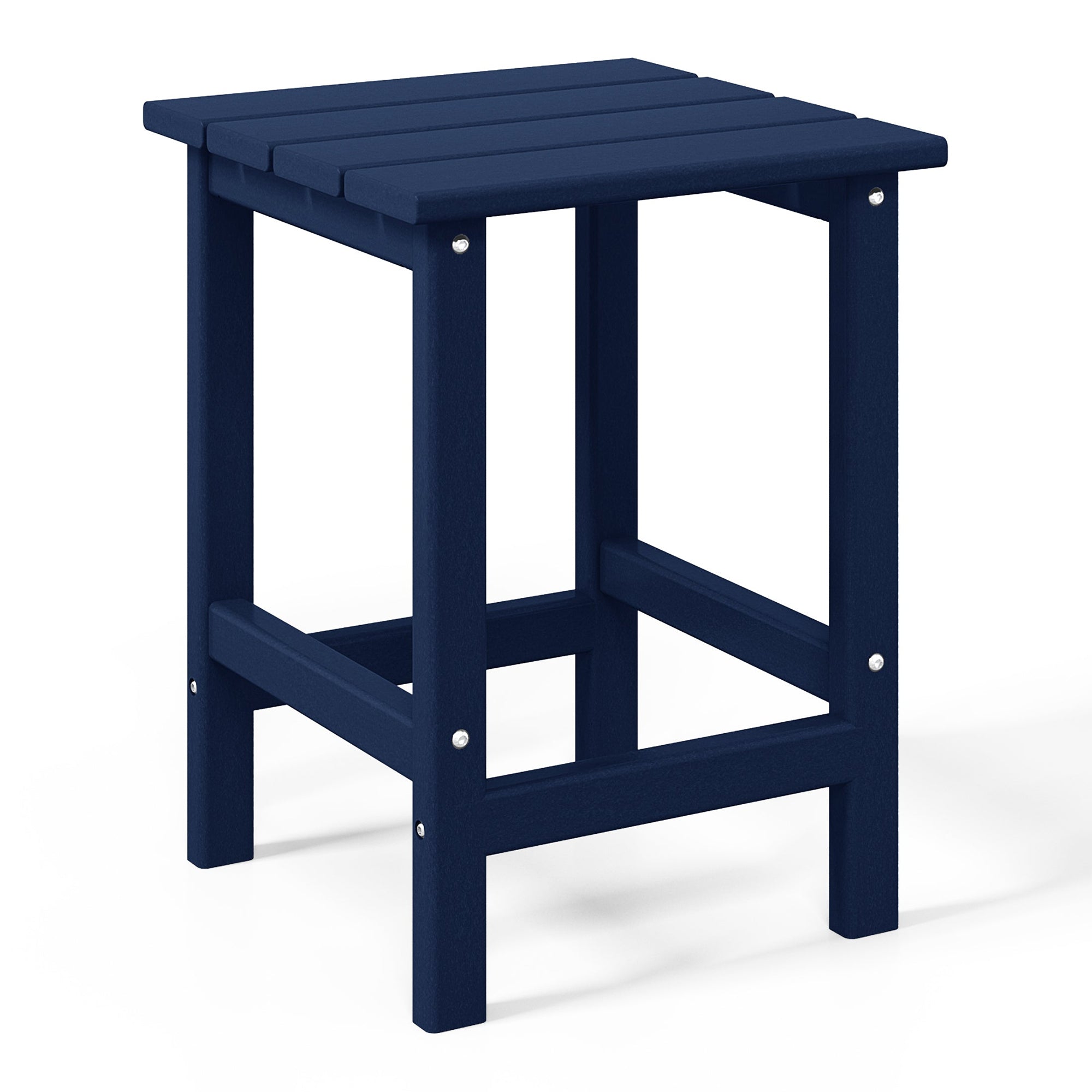 WestinTrends Malibu 14-Inch Square Outdoor Side Table for Adirondack Chai