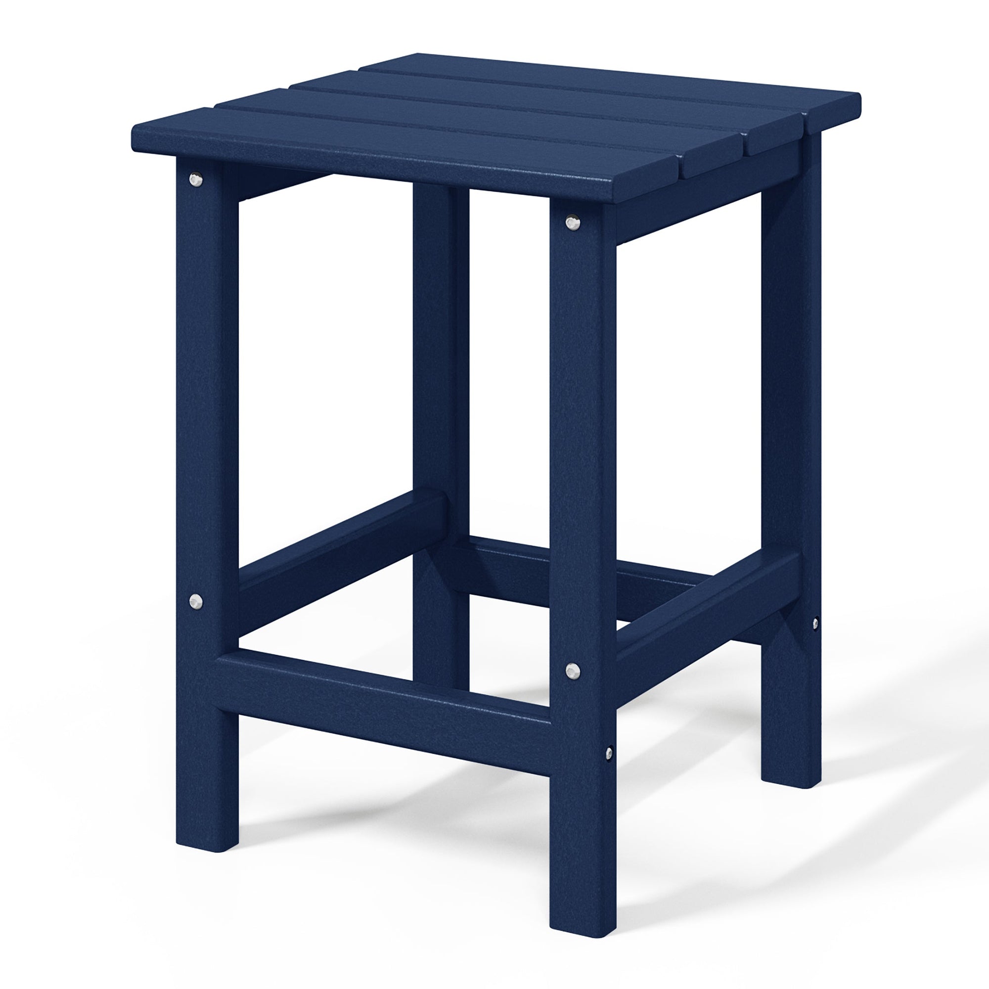 WestinTrends Malibu 14-Inch Square Outdoor Side Table for Adirondack Chai