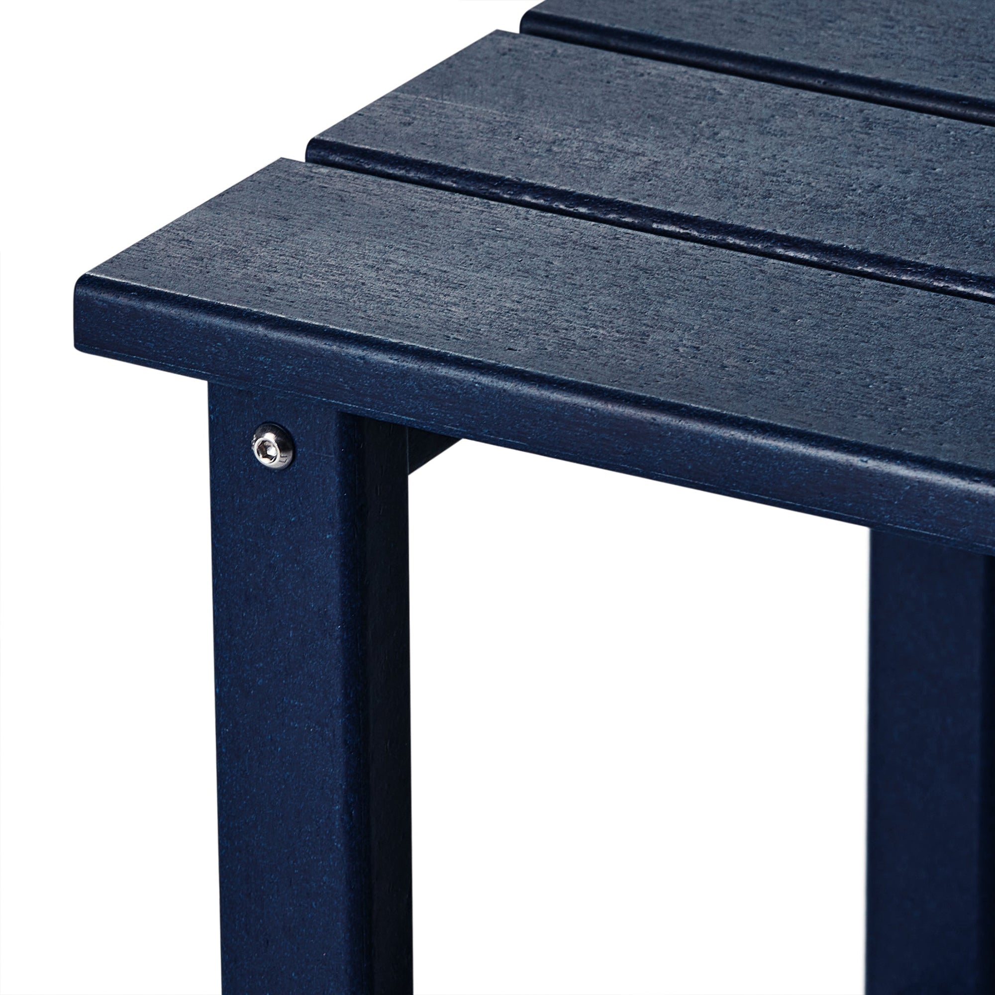 WestinTrends Malibu 14-Inch Square Outdoor Side Table for Adirondack Chai