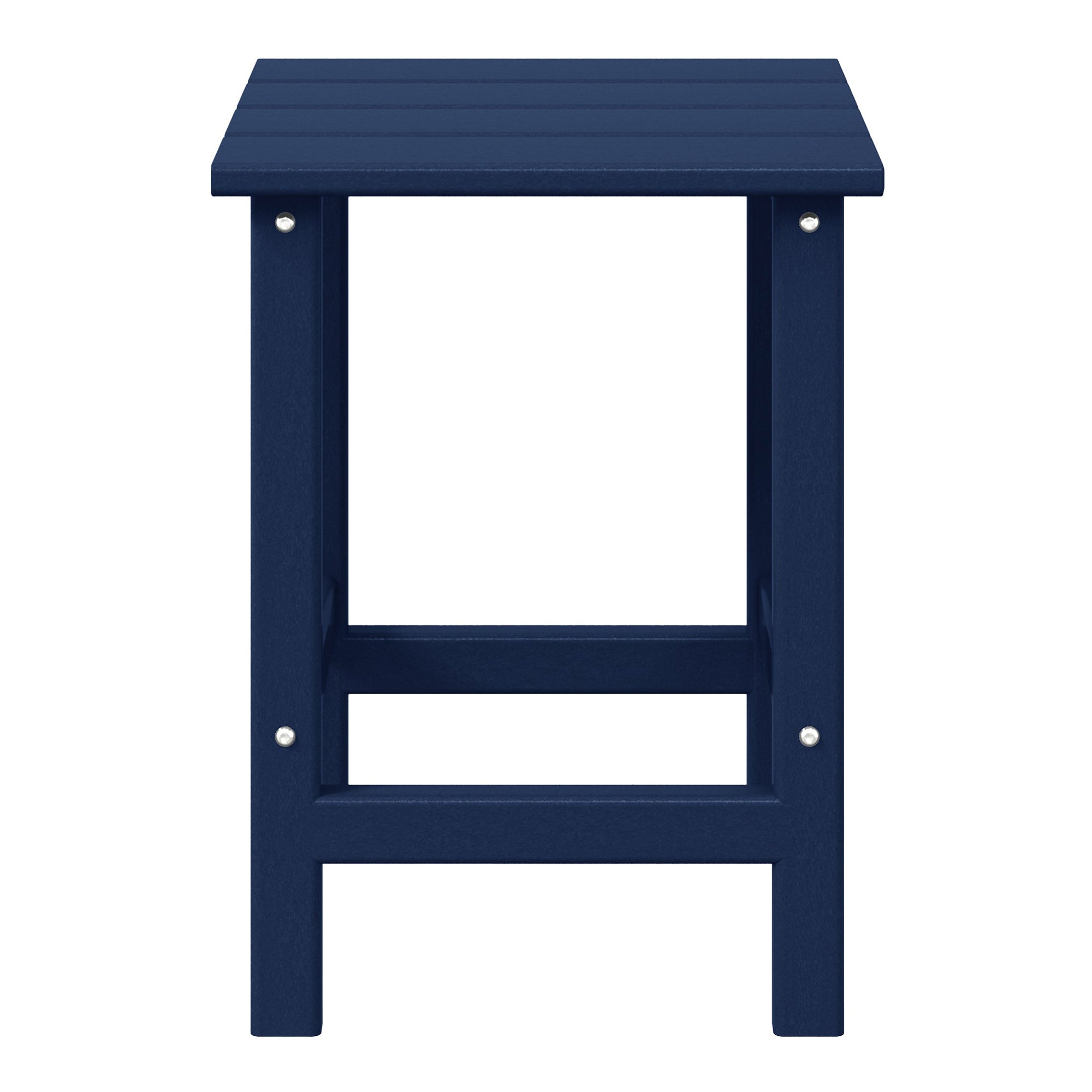 WestinTrends Malibu 14-Inch Square Outdoor Side Table for Adirondack Chai