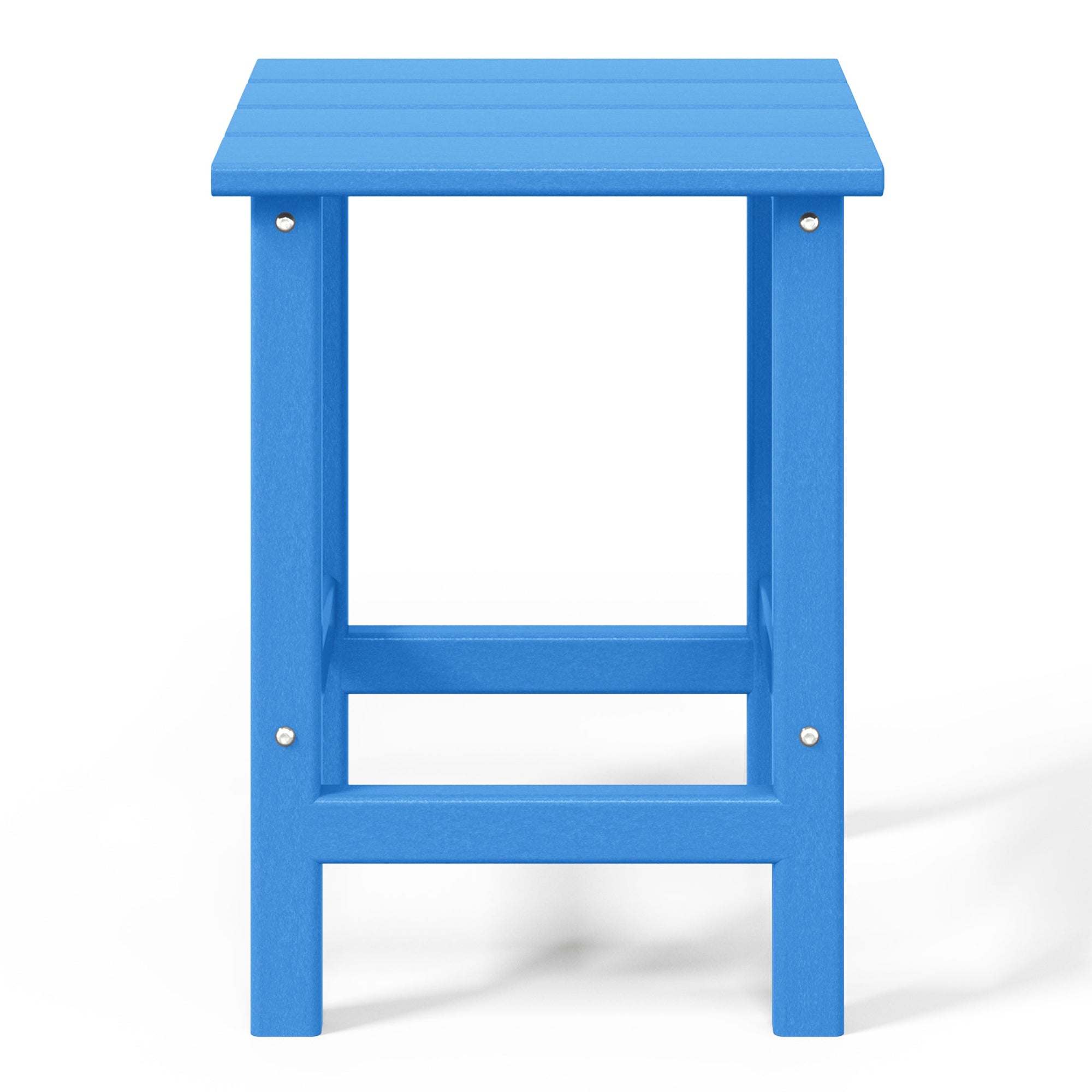 WestinTrends Malibu 14-Inch Square Outdoor Side Table for Adirondack Chair