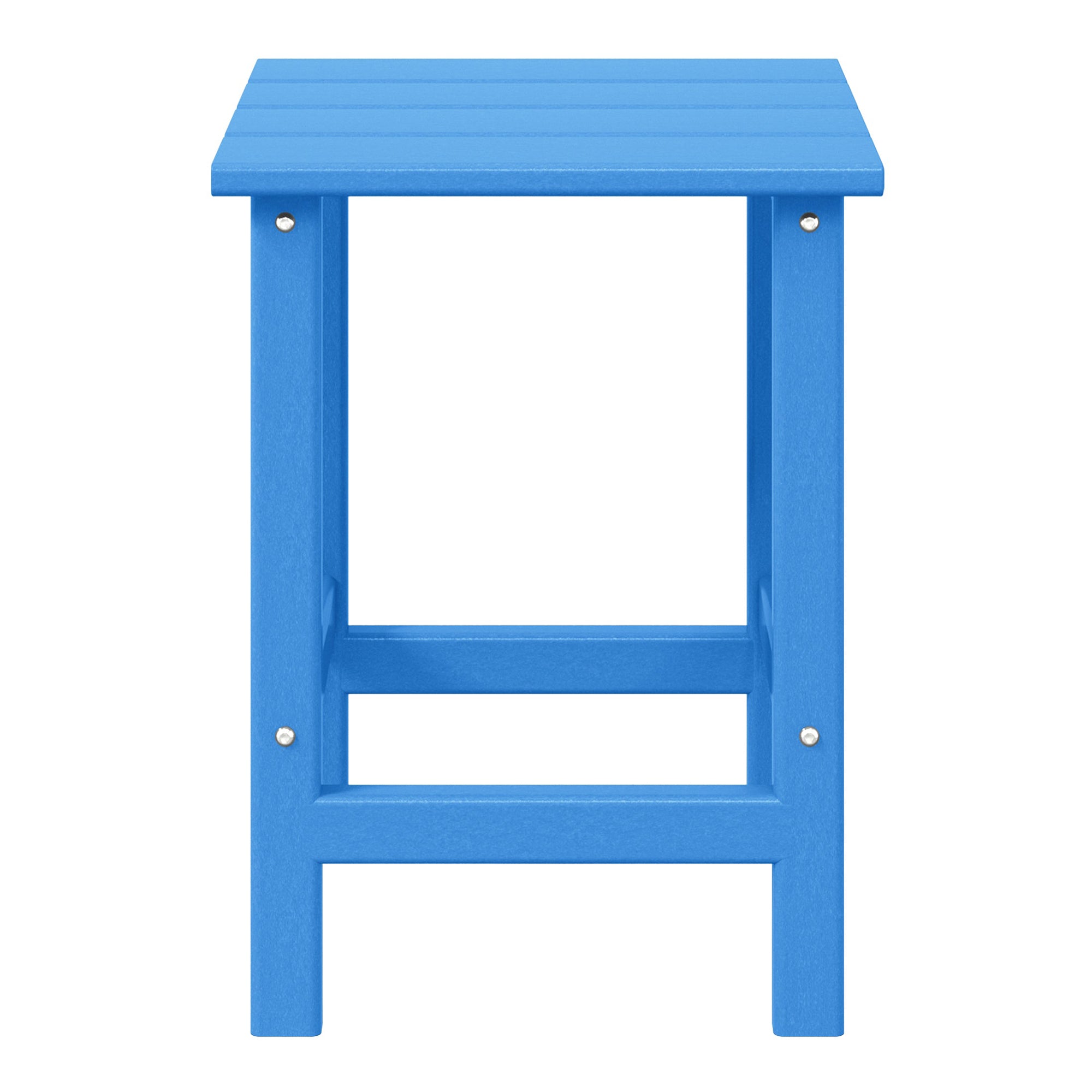 WestinTrends Malibu 14-Inch Square Outdoor Side Table for Adirondack Chair