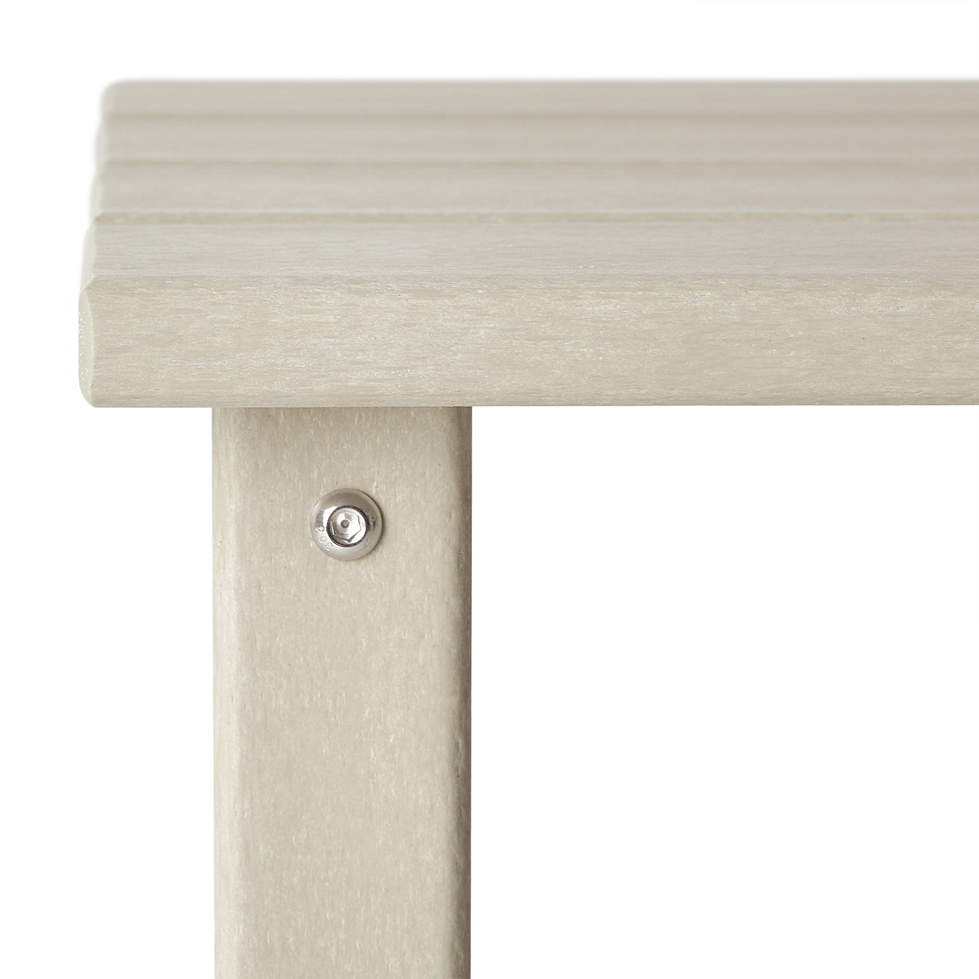 WestinTrends Malibu 14" Square Outdoor Side Table for Adirondack Chair, Sand