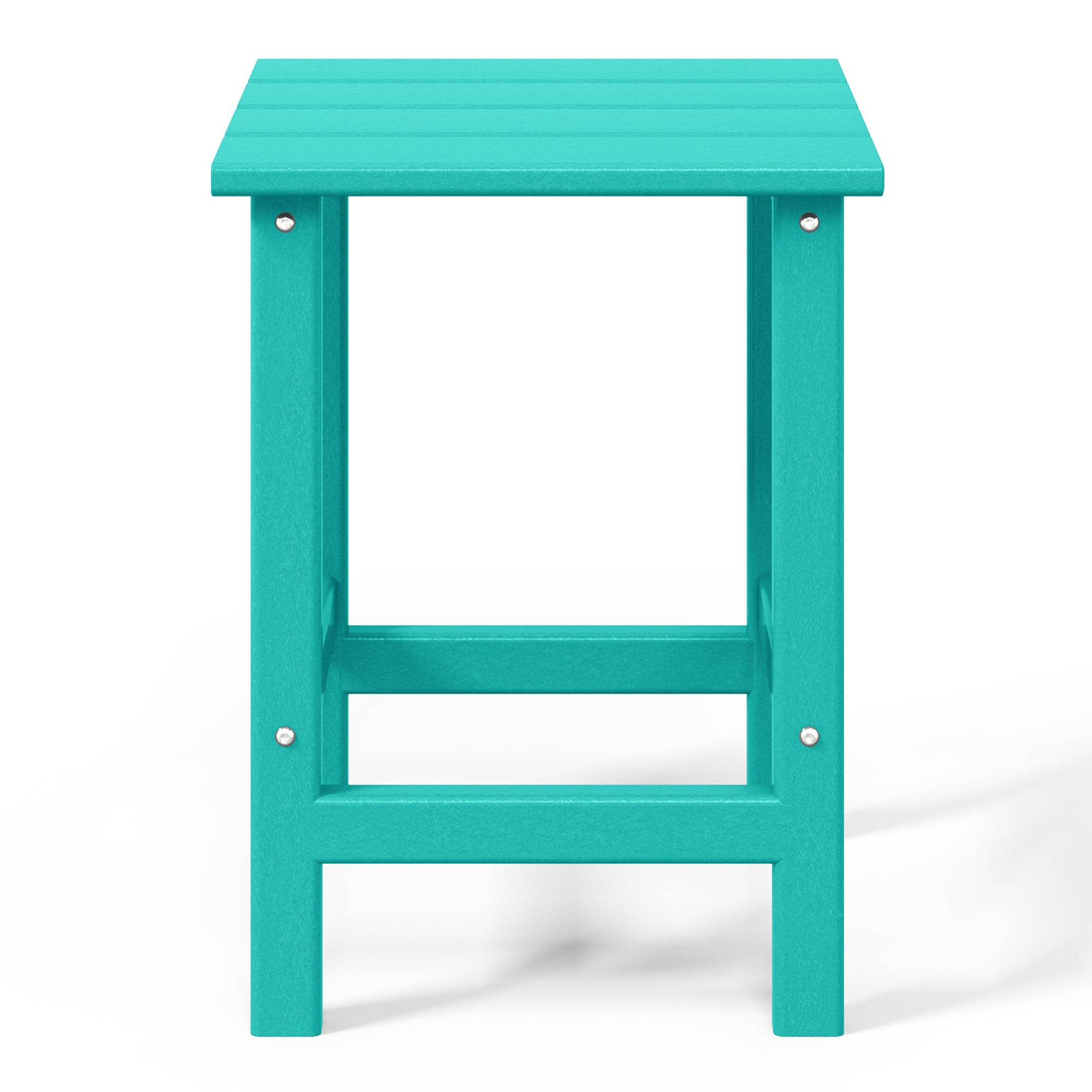 WestinTrends Malibu 14-Inch Square Outdoor Side Table for Adirondack Chair