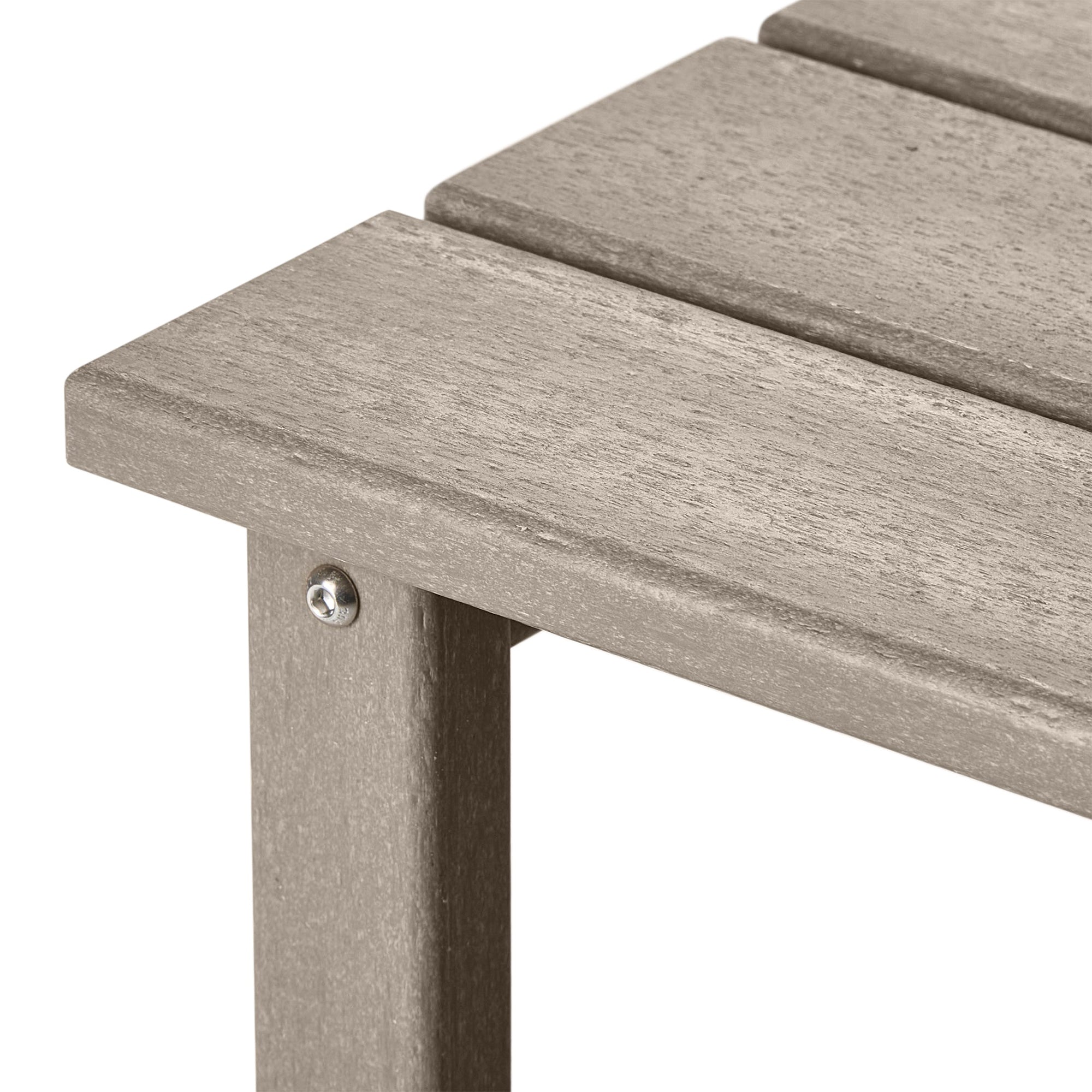 WestinTrends Malibu 14 Inch Square Outdoor Side Table for Adirondack Chair