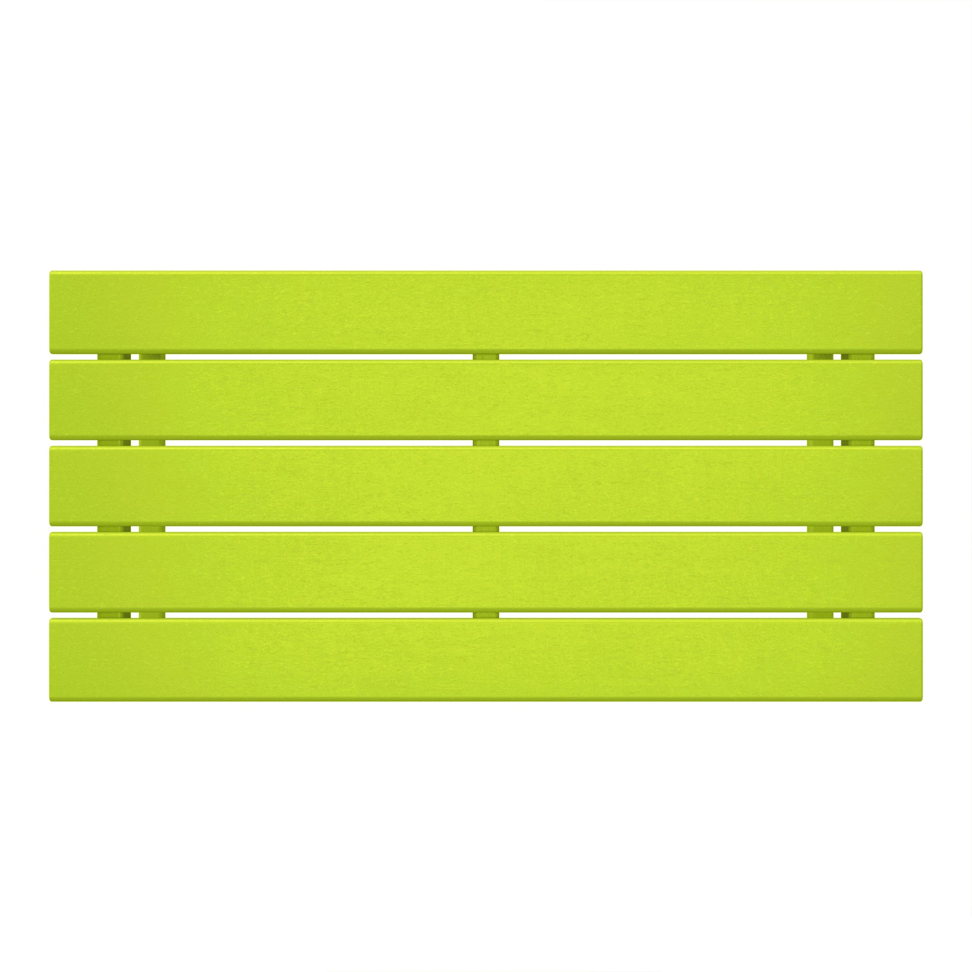 WestinTrends Malibu Outdoor Poly Lumber Coffee Table, 35.25 x 17.5 Inch, Lime