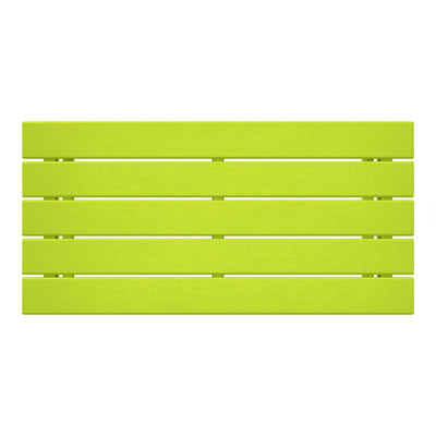 WestinTrends Malibu Outdoor Poly Lumber Coffee Table, 35.25 x 17.5 Inch, Lime