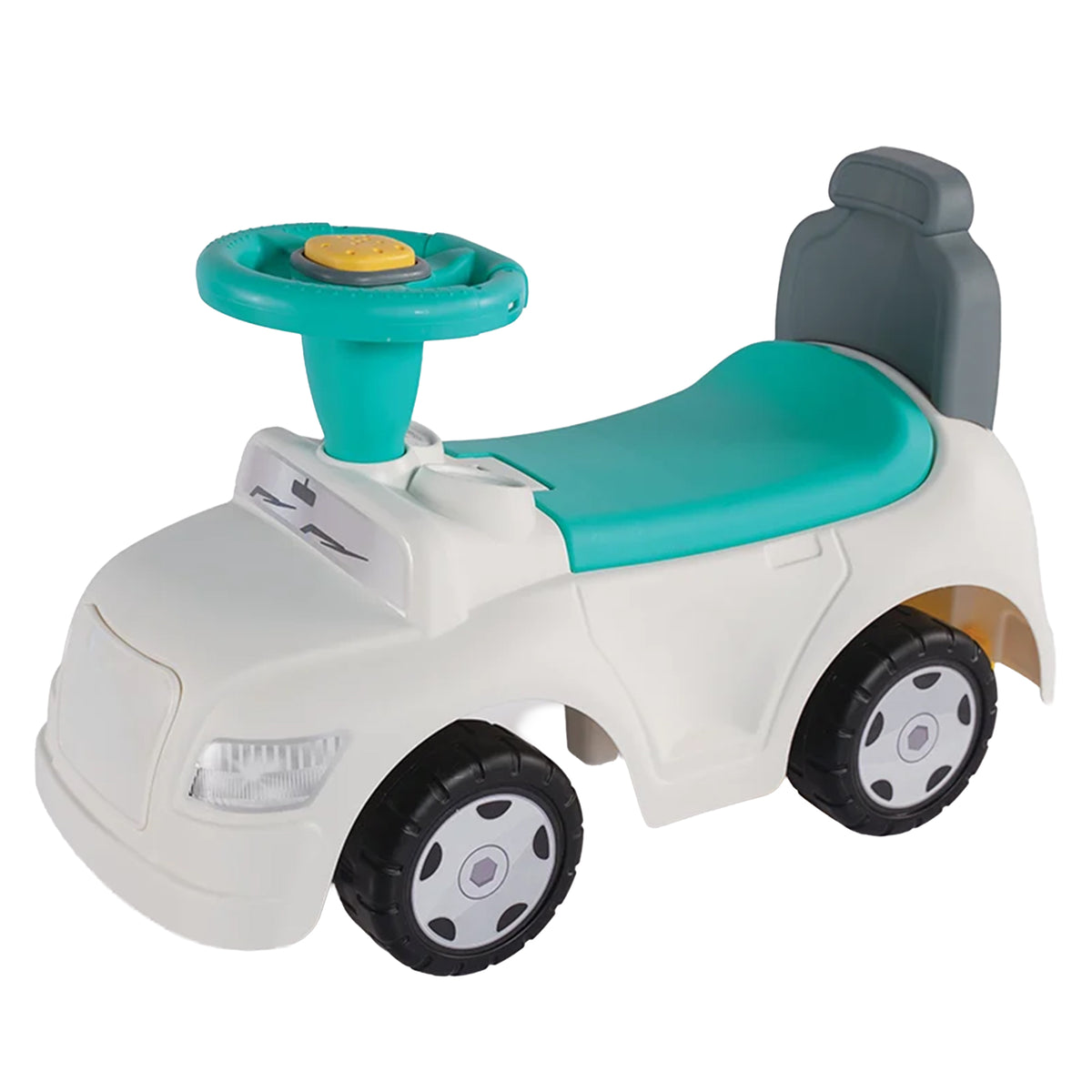 DOLU 2-in-1 Ride On Step Car with Working Horn for Toddlers 12 Months and Up