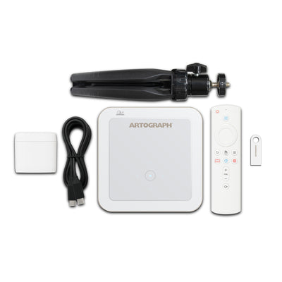 Artograph Inspire 2000 Digital Art Projector, Full HD 1080P, Built-In Art Grids