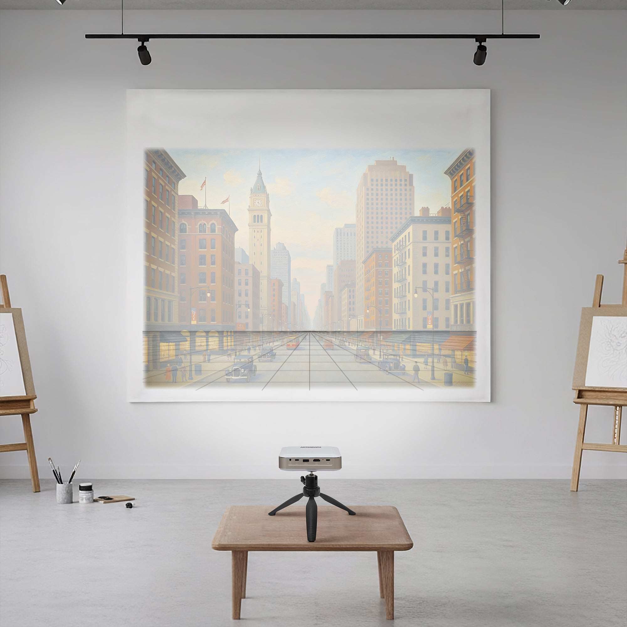 Artograph Inspire 2000 Digital Art Projector, Full HD 1080P, Built-In Art Grids