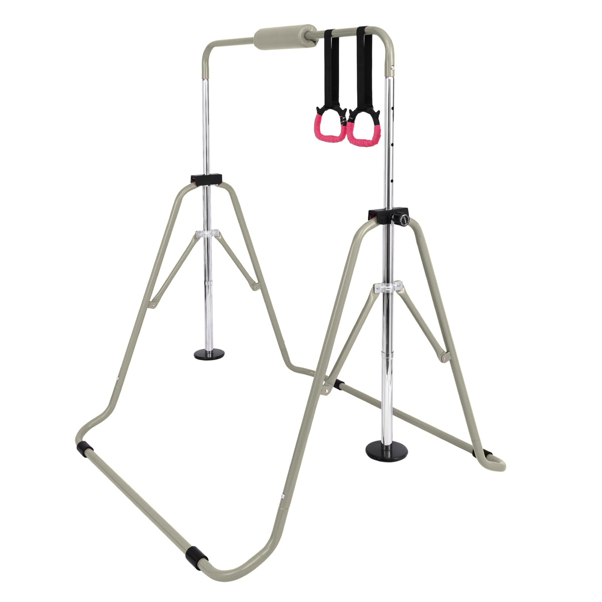 Fitvids Adjustable Folding Gymnastics Kip Bar for Kids Training, Up to 130 lb - VMInnovations