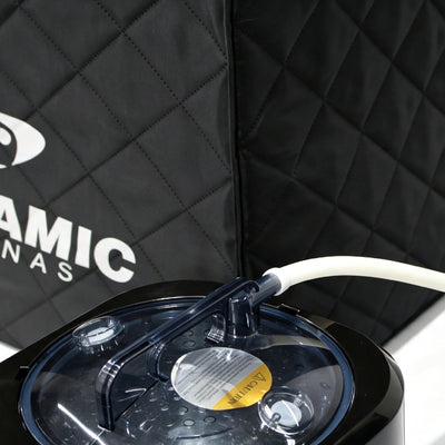 Dynamic Saunas 3.6L Lightweight Steam Generator, Easy Portability and Storage