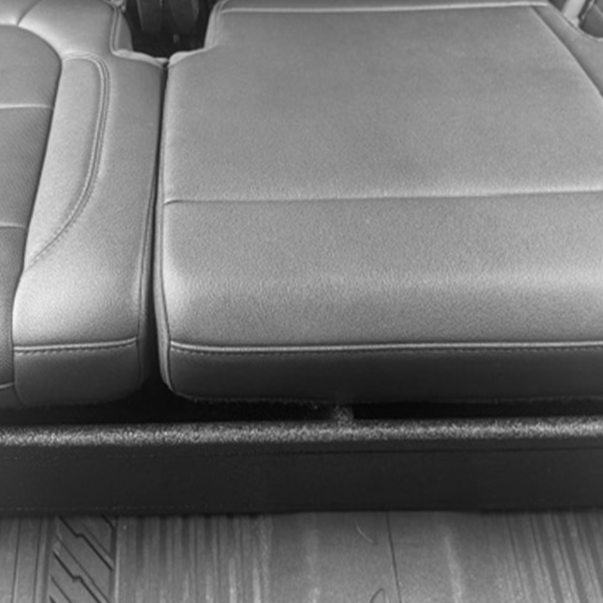 QBomb Truck Underseat Storage Box with 3 Compartments, GMC, Chevy 2019-2026