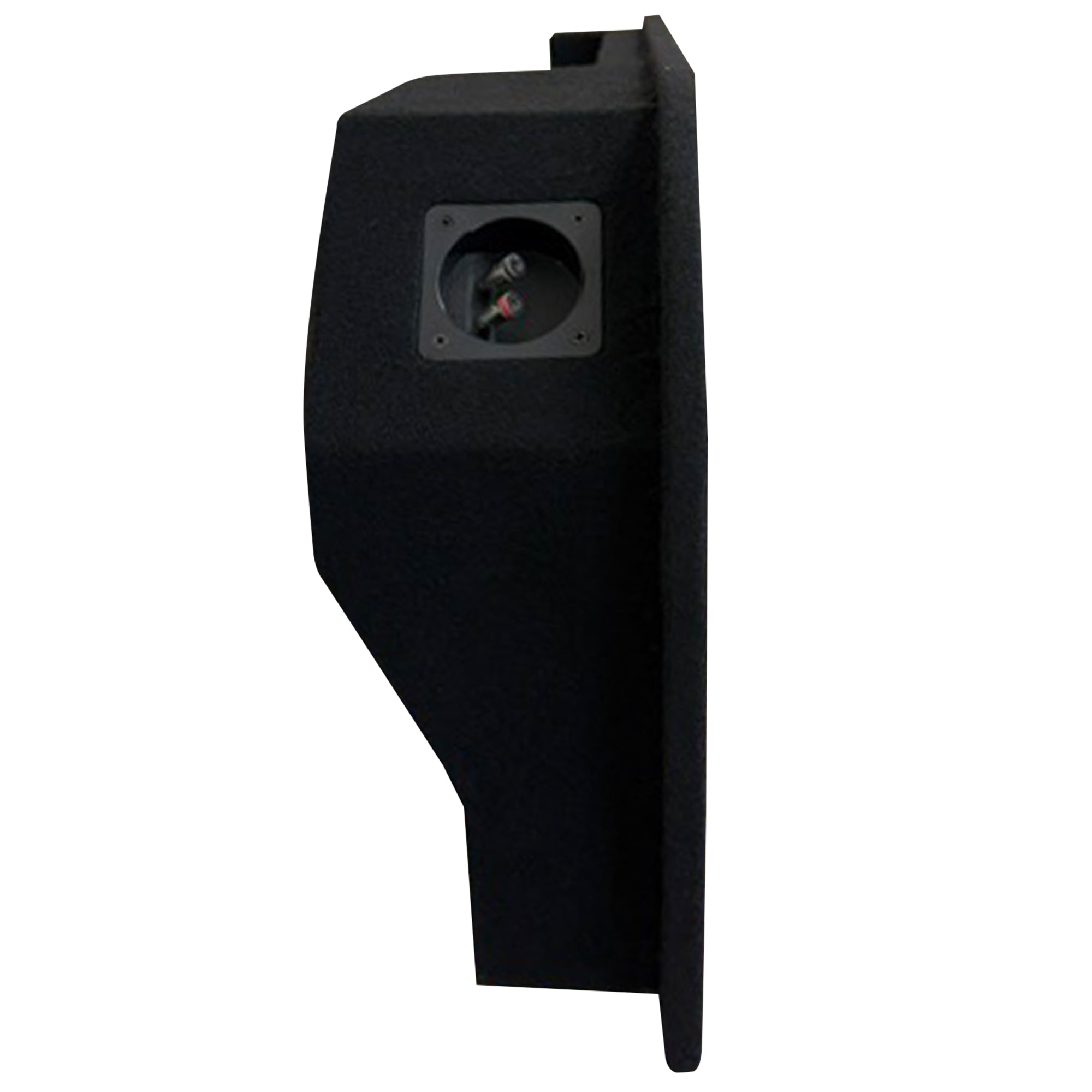 QBomb Single 10" Subwoofer Enclosure for Toyota Tacoma Double Cab, 2024-2025
