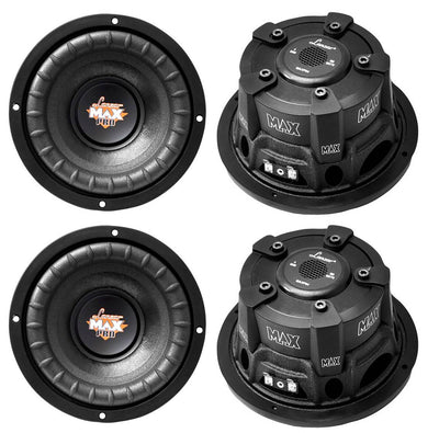 4) NEW LANZAR PRO MAXP64 6.5" 2400W Car Audio Subwoofers Subs Power Woofers