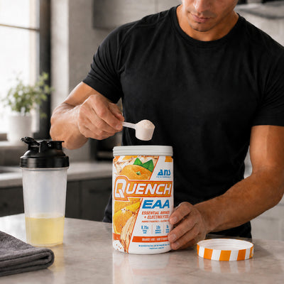 ANS Performance Quench EAA Hydration Drink Mix with Electrolytes, Orange Vibe - VMInnovations