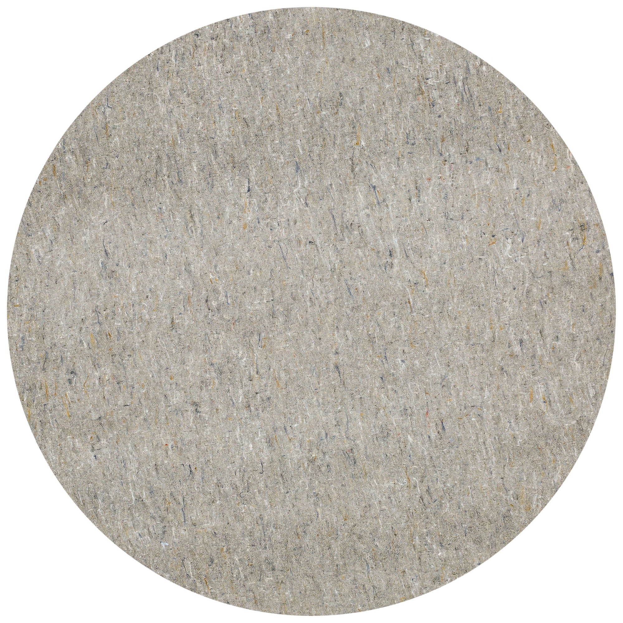 Mohawk Home 8' Round Dual Surface Rug Pad, 1/2" Thick with Latex Rubber Gripper