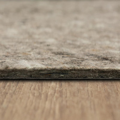 Mohawk Home 2' 6" x 4' Rectangular Rug Pad, 1/2" Thick with Latex Rubber Gripper