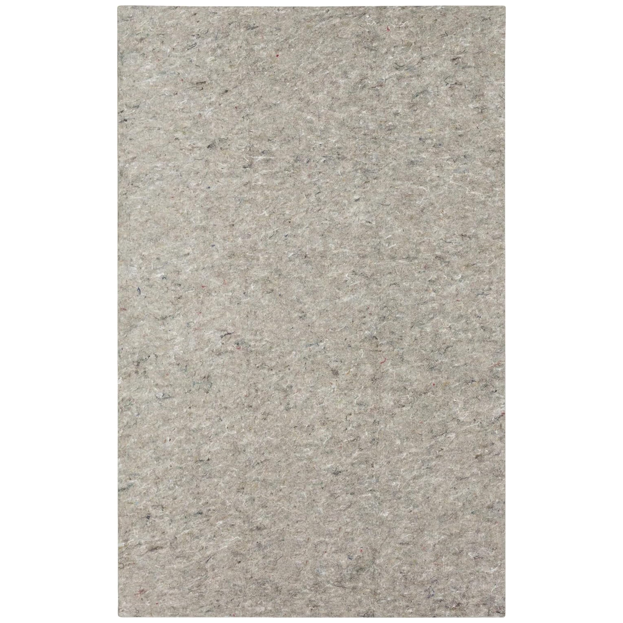 Mohawk Home 5' x 3' Rectangular Rug Pad, 3/8" Thick with Latex Rubber Gripper