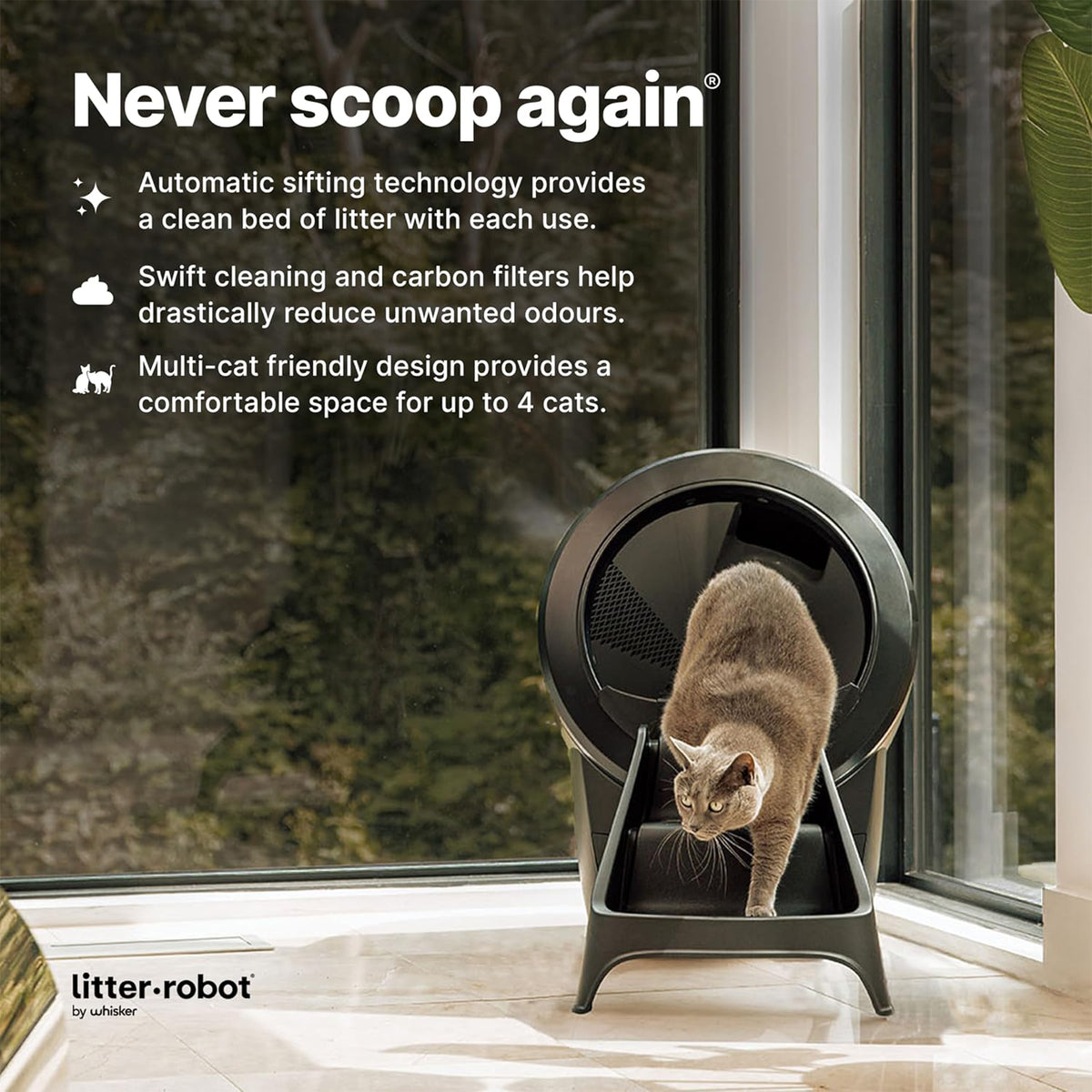 Whisker Litter-Robot 4 Ramp, Black