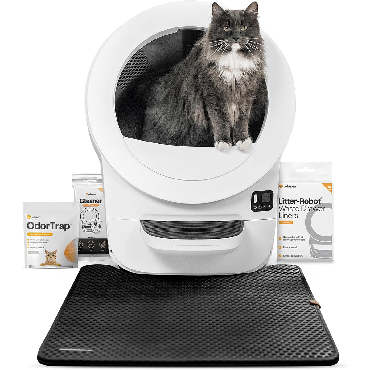 Litter-Robot EVO Bundle by Whisker, White