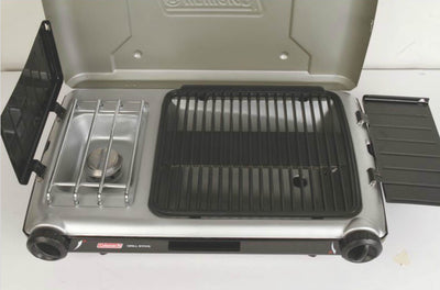 Coleman Portable Camping 2-Burner PerfectFlow Instastart Propane Grill/Stove