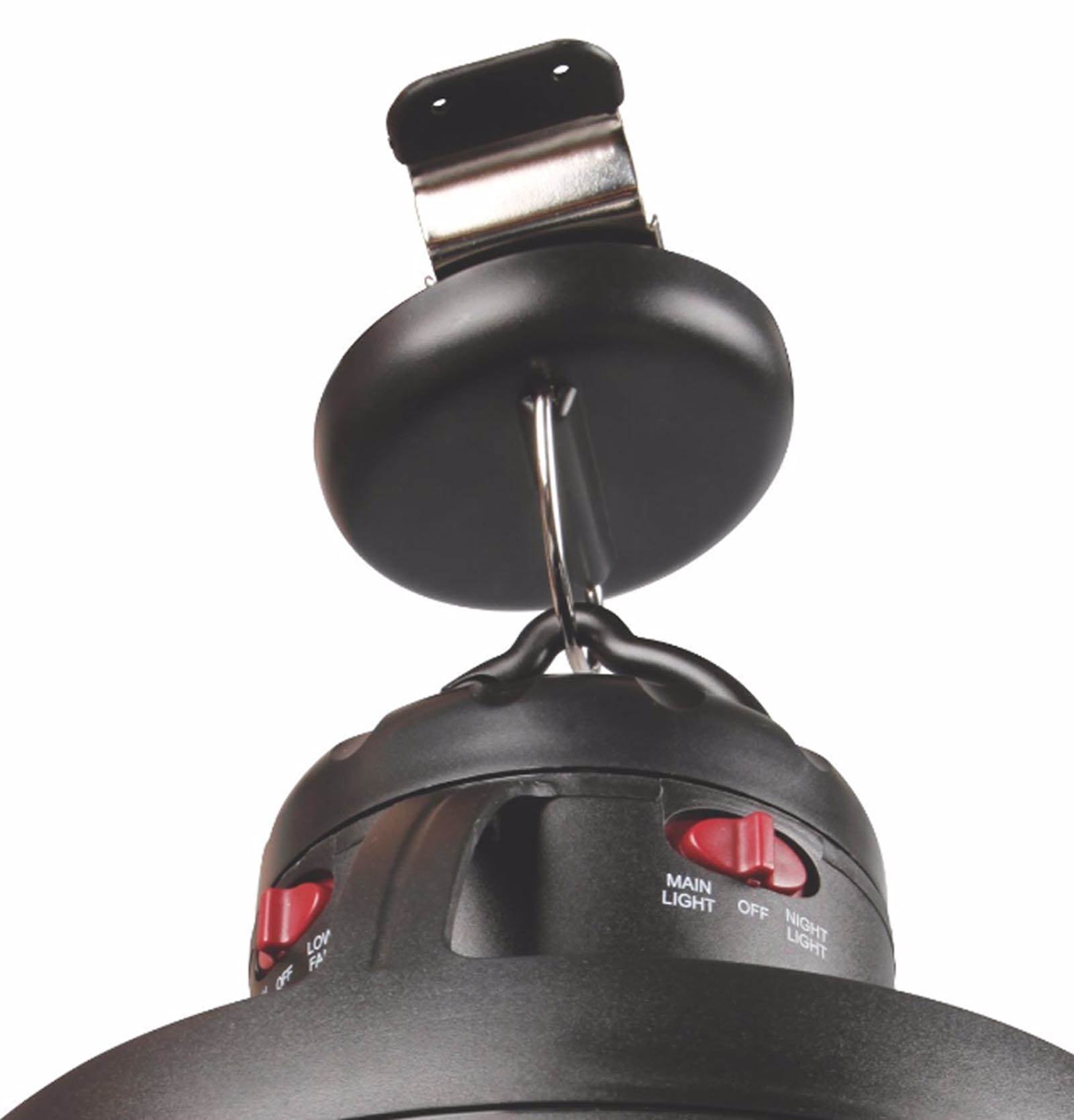 COLEMAN Cool Zephyr Magnetic Camping Tent Ceiling Fan w/ Light (Open Box)