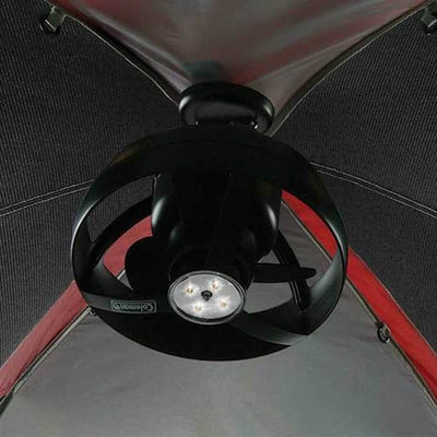 COLEMAN Cool Zephyr Magnetic Camping Tent Ceiling Fan w/ Light (Open Box)