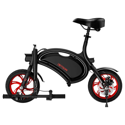 Jetson Bolt Compact Electric Ride-On with Cruise Control and Handle, Black