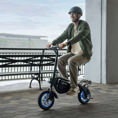 Jetson Bolt X Electric Ride-On with Cruise Control and Cargo Rack, Black